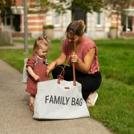 Geantă pentru scutece Childhome Family Bag Gri - Sănătate și îngrijire personală, Îngrijirea copiilor și puericultură
