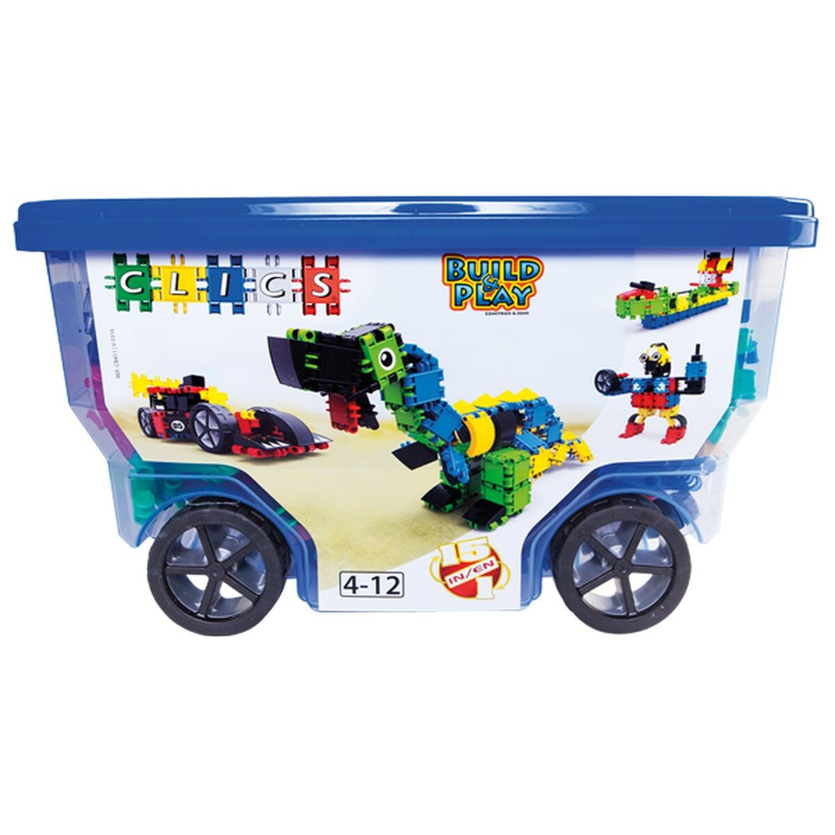 Set de Construcție Clics CB411 Multicolor 3778 Piese - Jucarii si jocuri