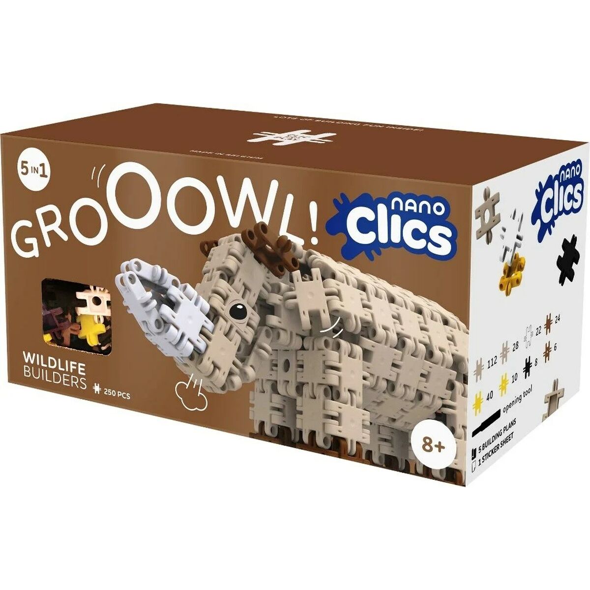 Set de Construcție Clics NC006 250 Piese - Jucarii si jocuri