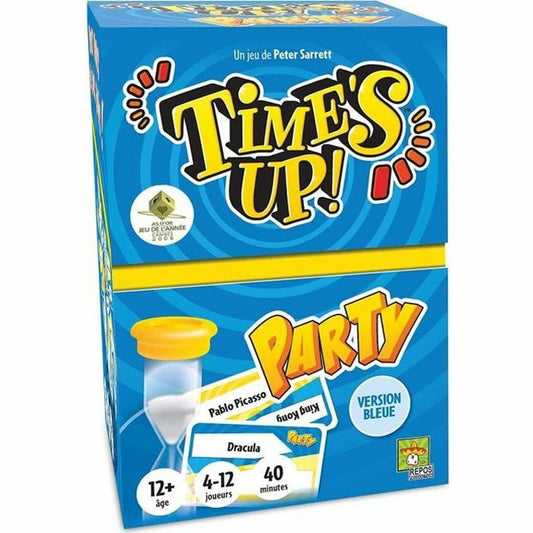Joc deîntrebări și răspunsuri Asmodee Time's Up Party - Blue Version (FR) - Jucarii si jocuri, Jocuri și accesorii