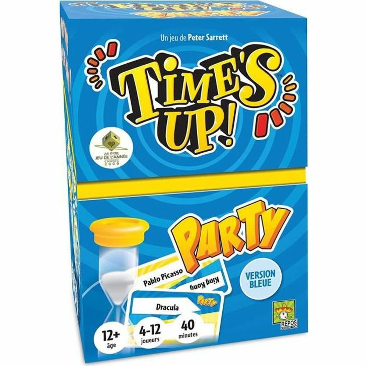 Joc deîntrebări și răspunsuri Asmodee Time's Up Party - Blue Version (FR) - Jucarii si jocuri, Jocuri și accesorii