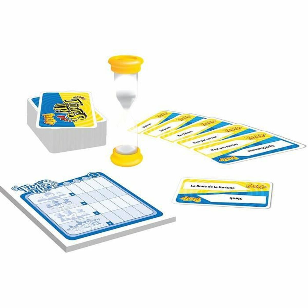 Joc deîntrebări și răspunsuri Asmodee Time's Up Party - Blue Version (FR) - Jucarii si jocuri, Jocuri și accesorii