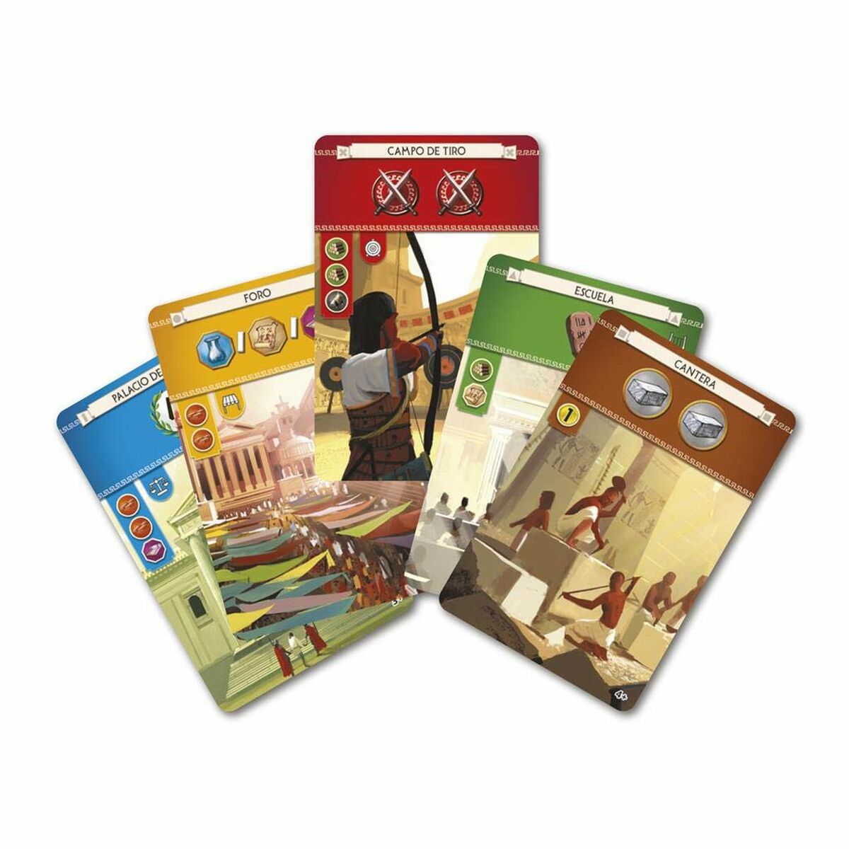 Joc de Masă 7 WONDERS Spaniolă - Jucarii si jocuri, Jocuri și accesorii