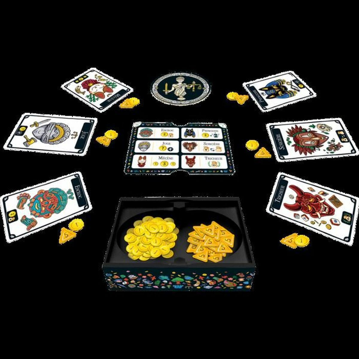 Joc de Masă Asmodee Mascarade - Jucarii si jocuri, Jocuri și accesorii