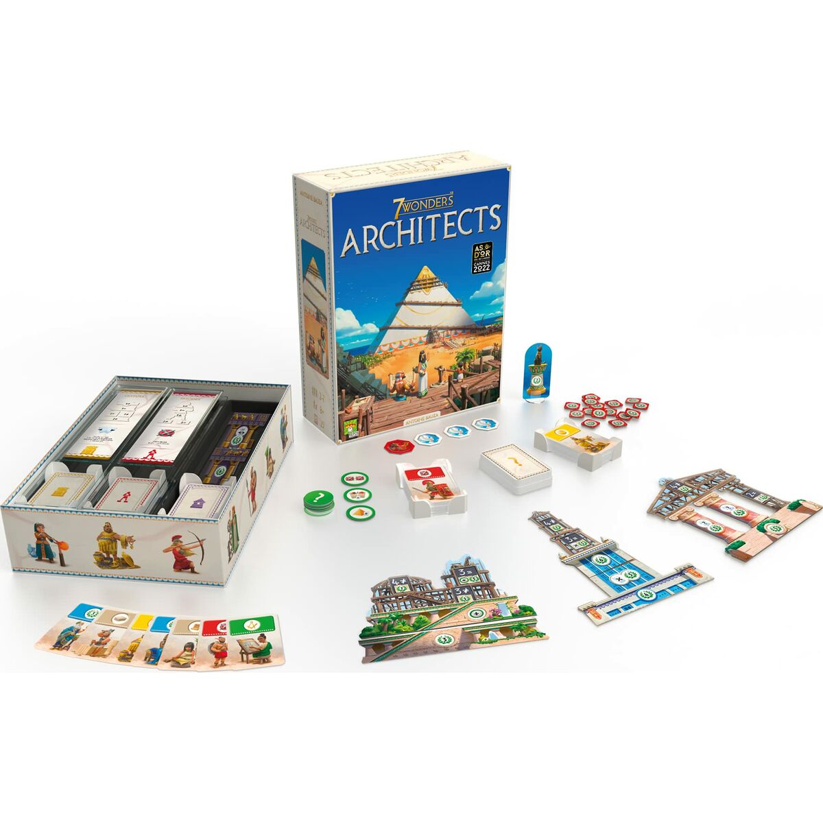 Joc de Masă Asmodee 7 Wonders: Architects (FR) - Jucarii si jocuri, Jocuri și accesorii