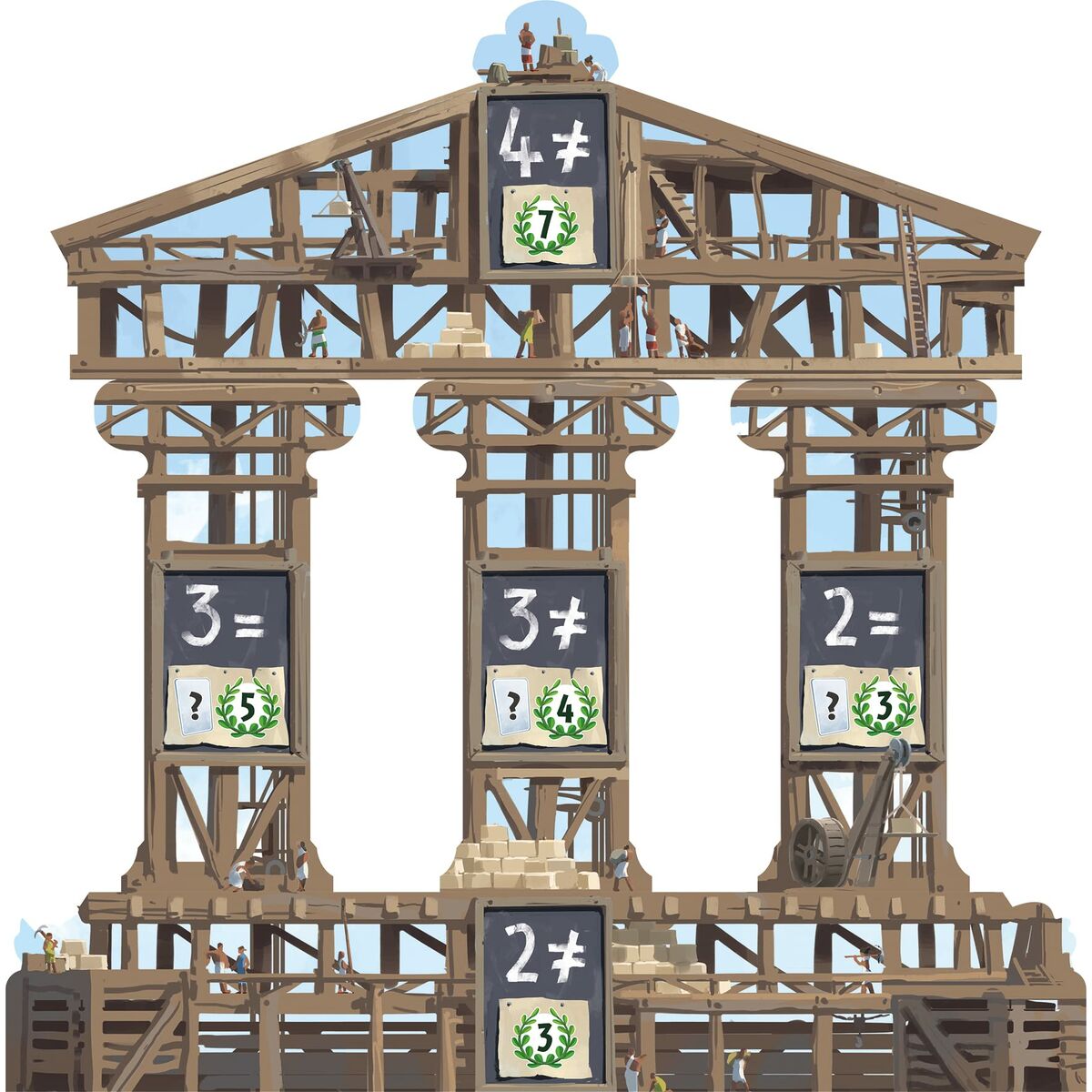Joc de Masă Asmodee 7 Wonders: Architects (FR) - Jucarii si jocuri, Jocuri și accesorii