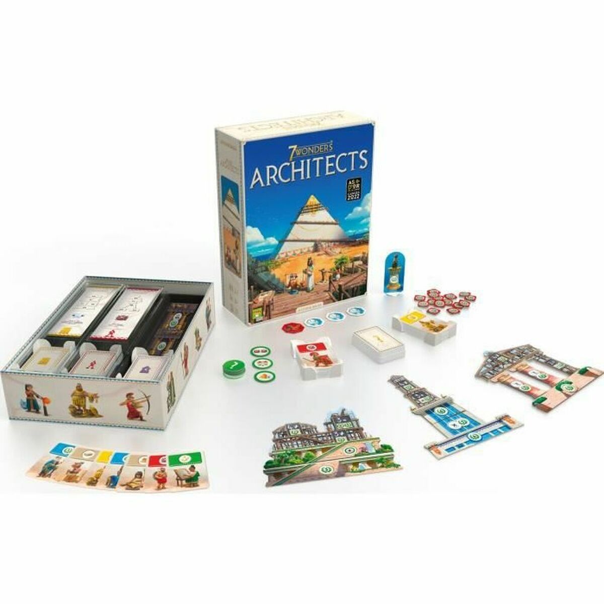 Joc de Masă Asmodee 7 Wonders: Architects (FR) - Jucarii si jocuri, Jocuri și accesorii