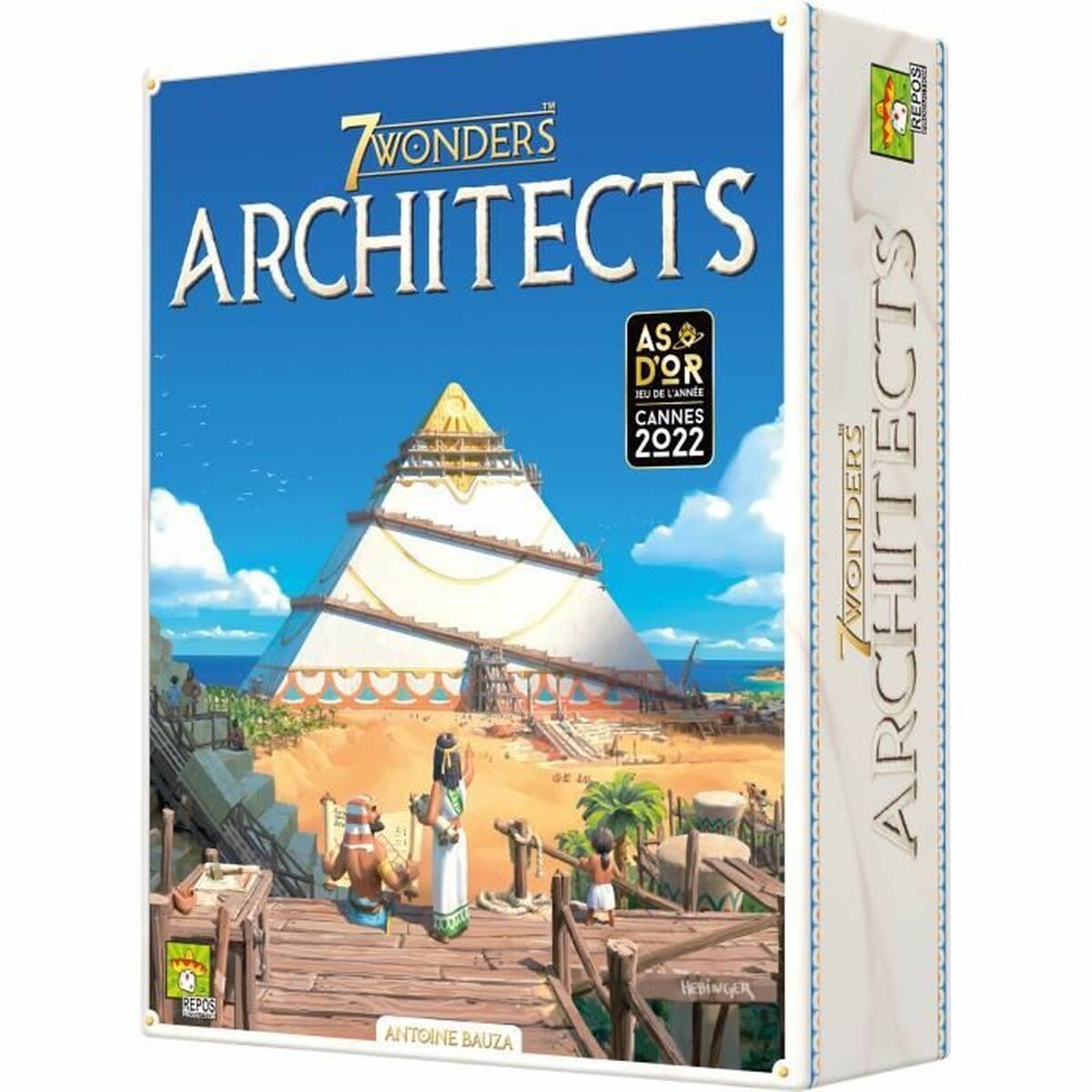 Joc de Masă Asmodee 7 Wonders: Architects (FR) - Jucarii si jocuri, Jocuri și accesorii