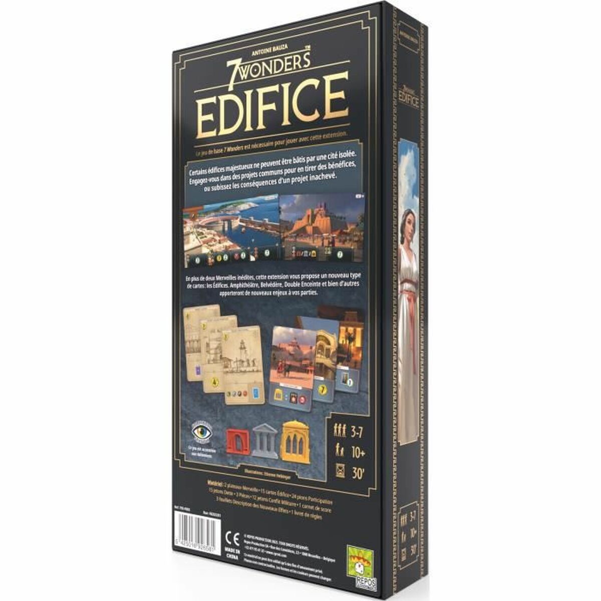 Joc de Masă Asmodee 7 Wonders: Edifice - Jucarii si jocuri, Jocuri și accesorii
