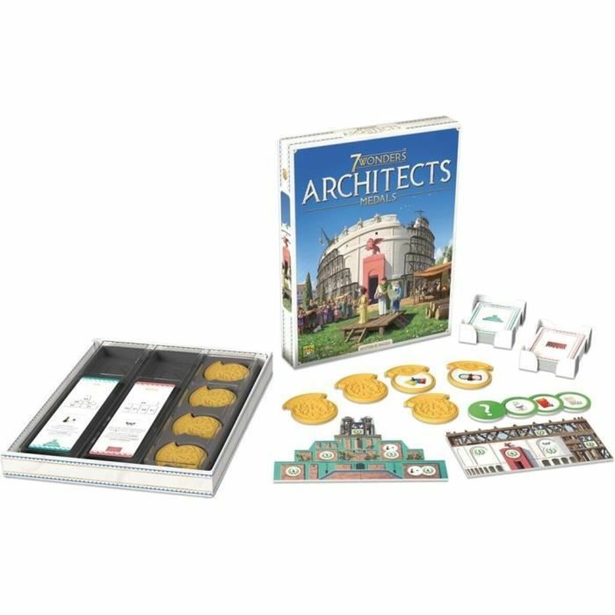 Joc de Masă Asmodee 7 Wonders : Architects - Jucarii si jocuri, Jocuri și accesorii