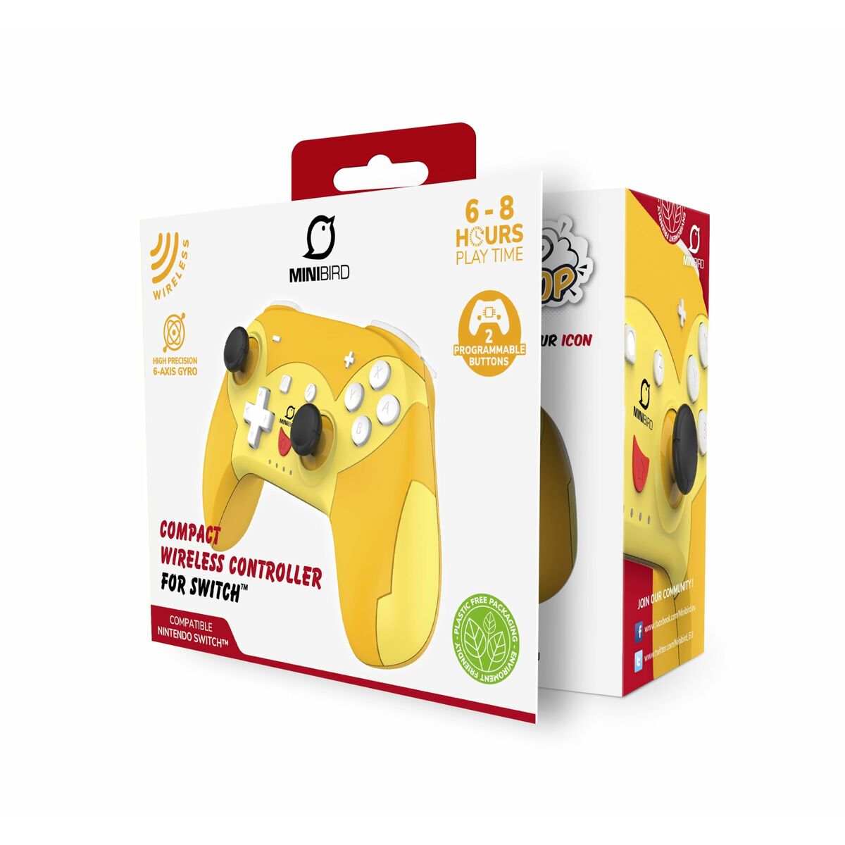 Telecomandă Jocuri Gaming Galben - Electronică, Joc video