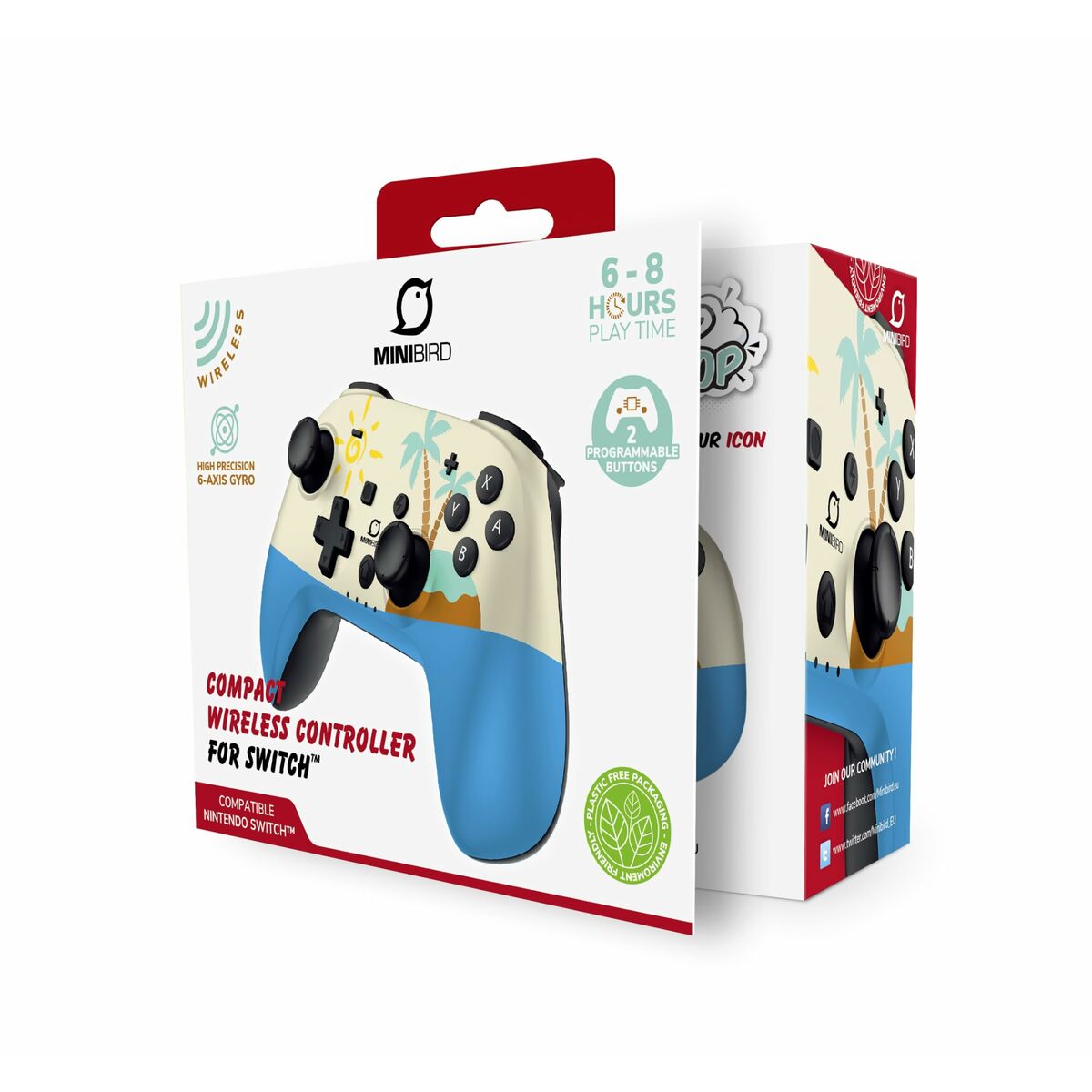 Telecomandă Jocuri Gaming GA10530193 Albastru Multicolor - Electronică, Joc video