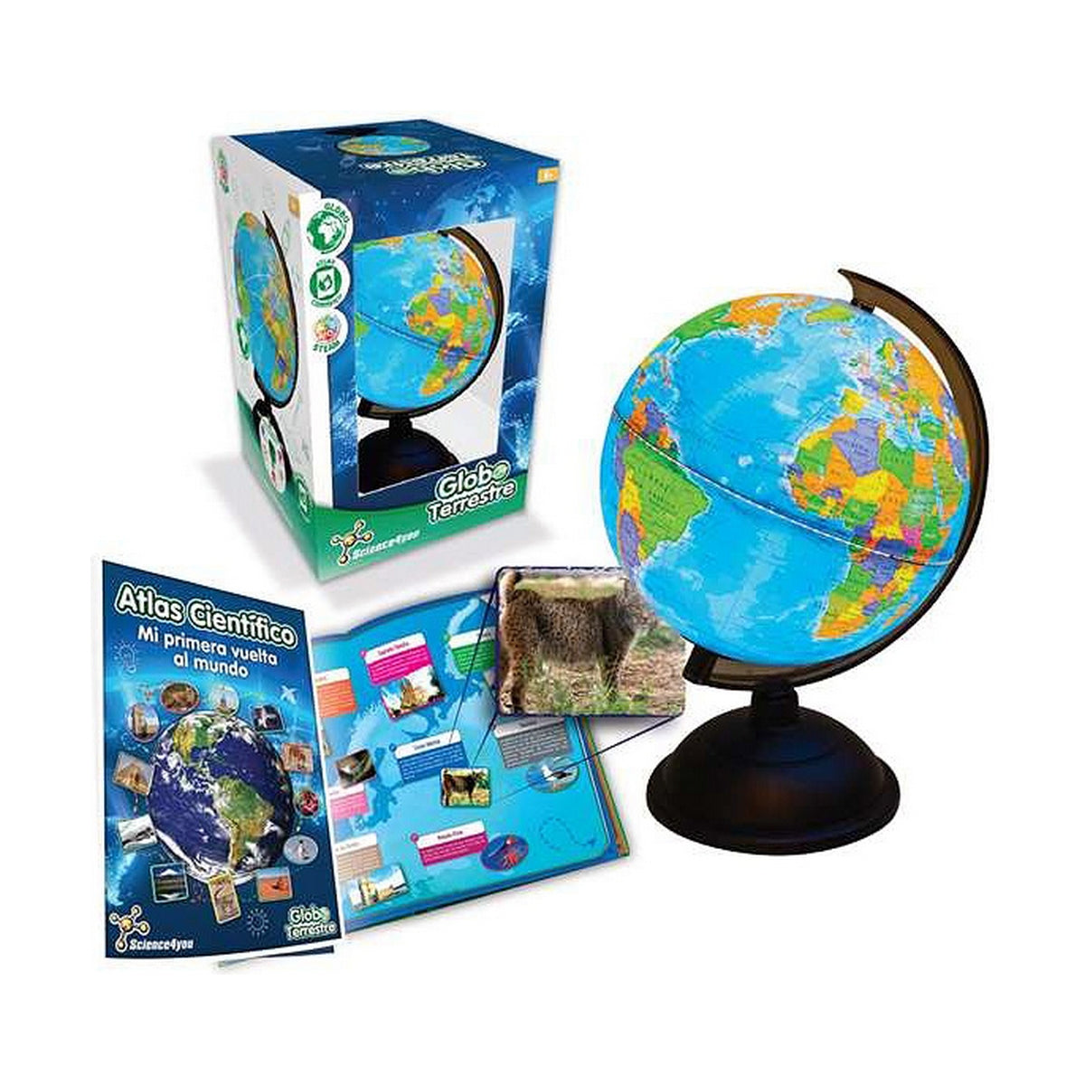 Glob Pământesc + Atlas - Birou și papetărie, Material școlar și educațional