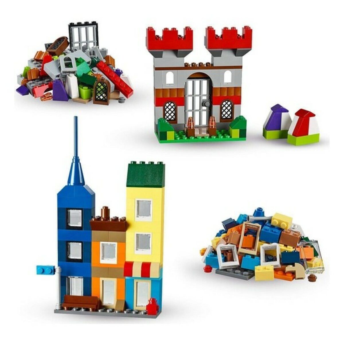 Set de Construcție Brick Box Lego Classic 10698 Deluxe Creative Brick Box Multicolor (790 pcs) - Jucarii si jocuri