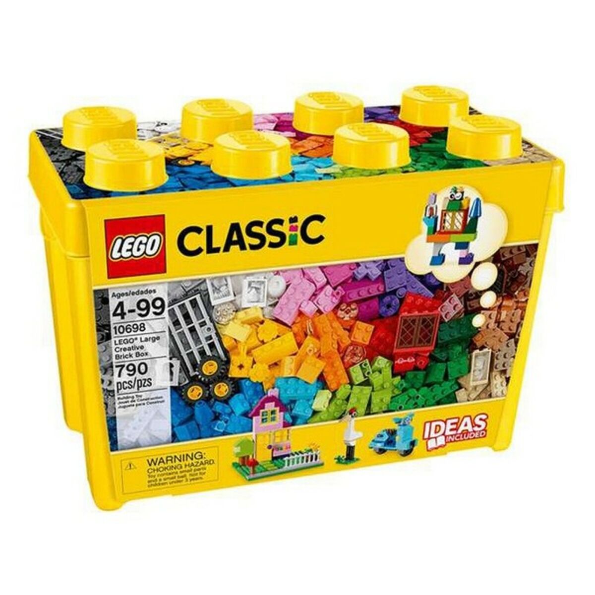 Set de Construcție Brick Box Lego Classic 10698 Deluxe Creative Brick Box Multicolor (790 pcs) - Jucarii si jocuri
