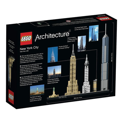 Set de Construcție Lego Architecture 21028 New York Multicolor 600 Piese - Jucarii si jocuri