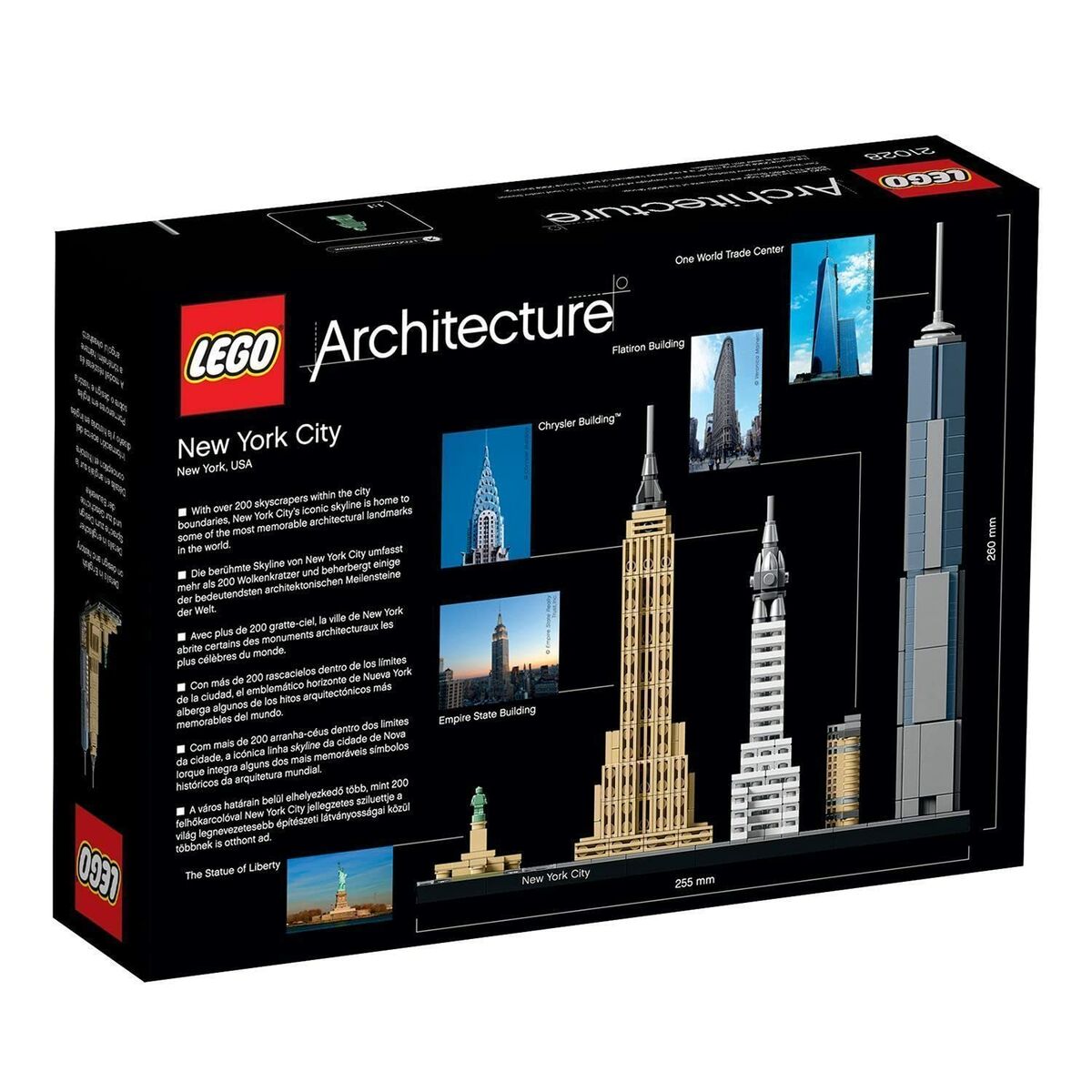 Set de Construcție Lego Architecture 21028 New York Multicolor 600 Piese - Jucarii si jocuri