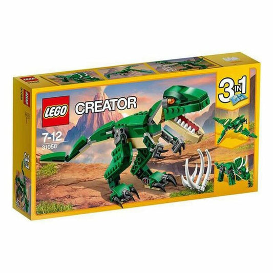 Set de Construcție Creator Mighty Dinosaurs Lego 31058 Albastru Verde Multicolor 174 Piese - Jucarii si jocuri