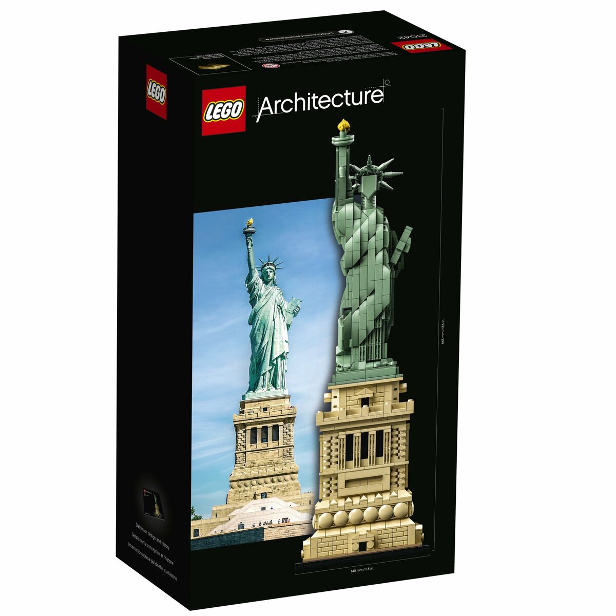 Set de Construcție Lego Architecture 21042 The Statue of Liberty Multicolor - Jucarii si jocuri