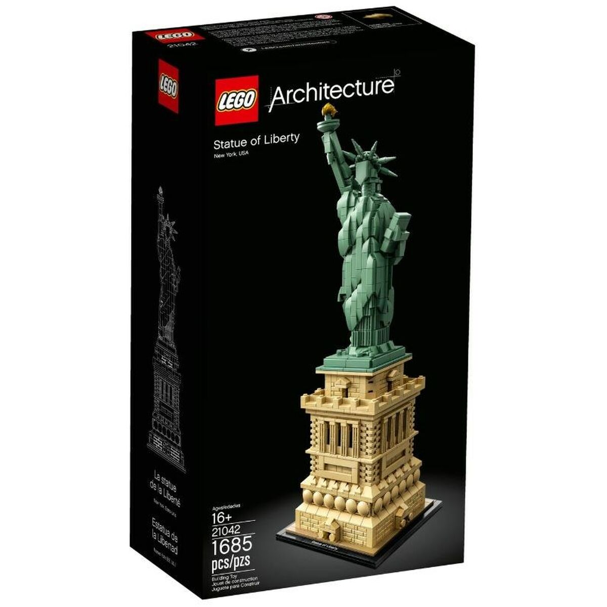 Set de Construcție Lego Estatua de la Libertad Multicolor 1685 Piese - Jucarii si jocuri