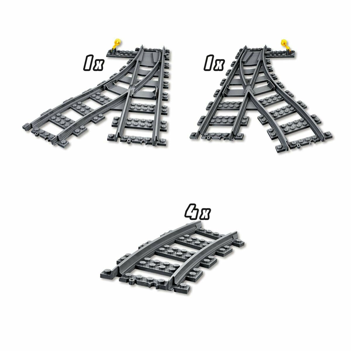 Playset Lego City Rail 60238 Accesorii - Jucarii si jocuri, Păpuși și figurine