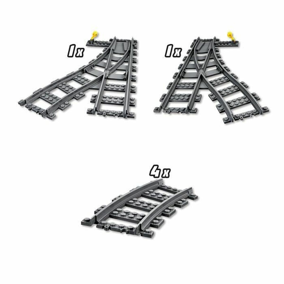 Playset Lego City Rail 60238 Accesorii - Jucarii si jocuri, Păpuși și figurine