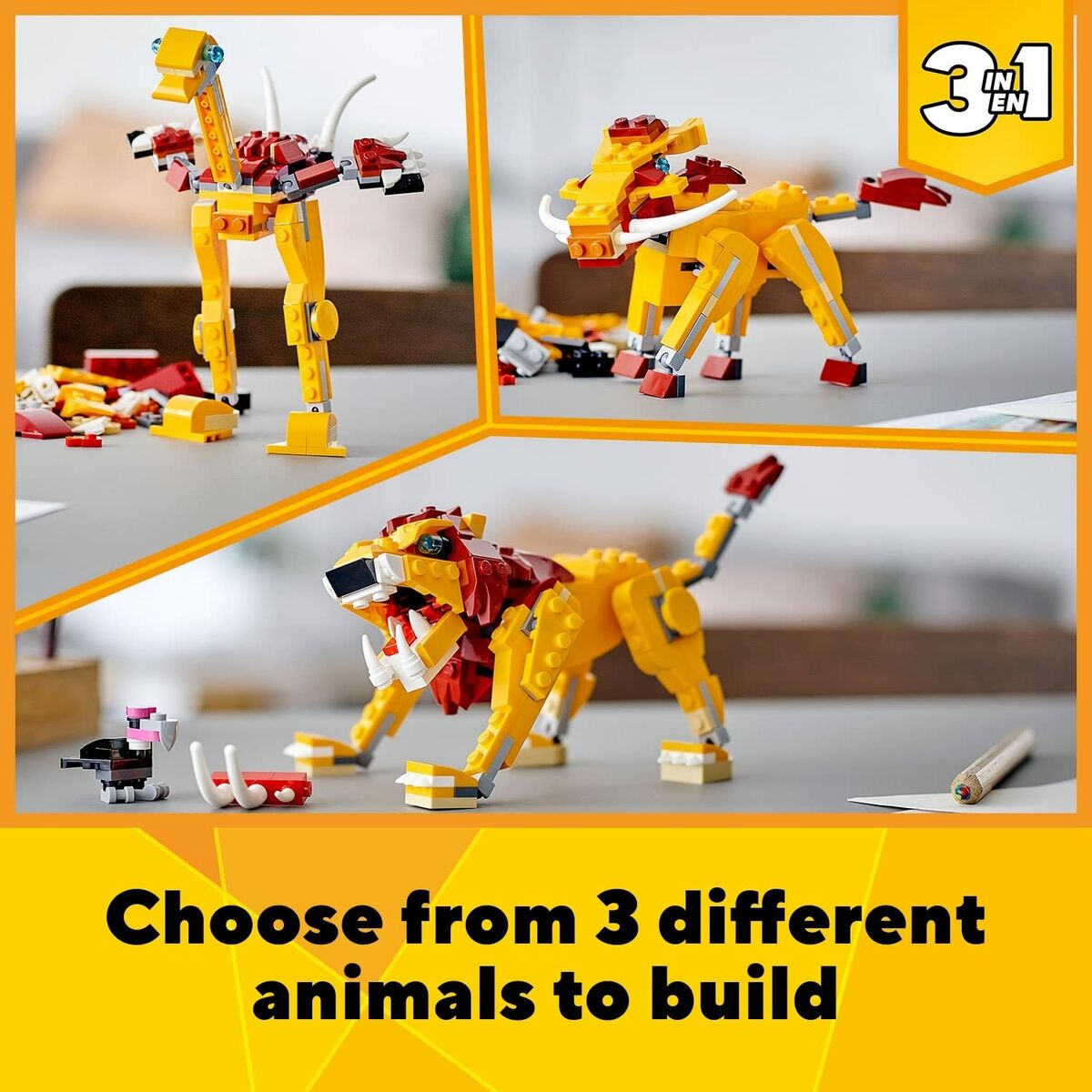 Playset Lego 31112 Leu - Jucarii si jocuri