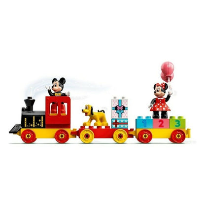 Playset Duplo Mickey and Minnie Birthday Train Lego 10941 Mickey and Minnie Birthday Train 36 cm - Jucarii si jocuri, Păpuși și figurine