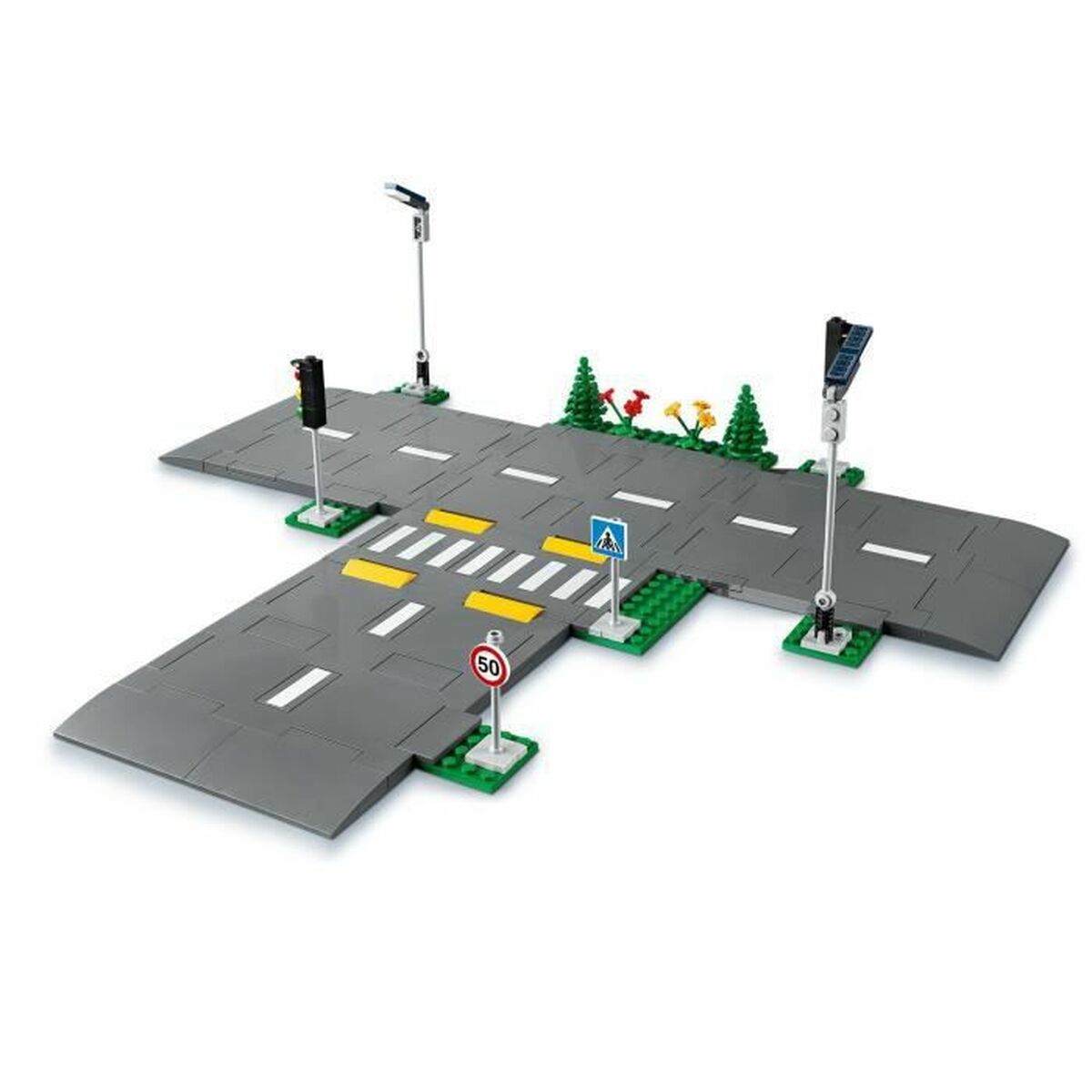 Set de Construcție Lego 60304 Intersection Multicolor + 5 Ani 112 Piese - Jucarii si jocuri