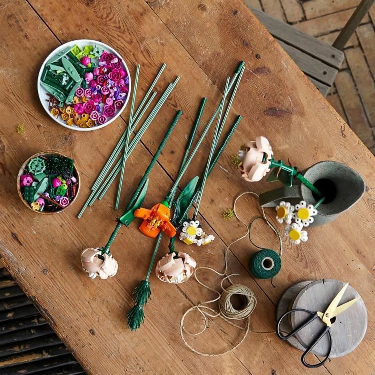 Playset Lego Flower Bouquet Adulți 756 Piese - Jucarii si jocuri, Păpuși și figurine