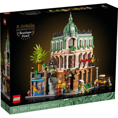 Set de Construcție Lego Icons 10297 Boutique Hotel Negru 3066 Piese - Jucarii si jocuri
