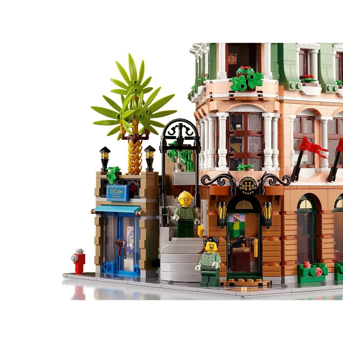 Set de Construcție Lego Icons 10297 Boutique Hotel Negru 3066 Piese - Jucarii si jocuri