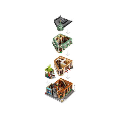 Set de Construcție Lego Icons 10297 Boutique Hotel Negru 3066 Piese - Jucarii si jocuri