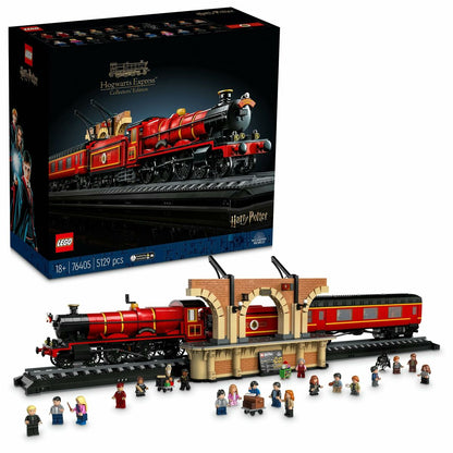 Playset Lego Harry Potter 76405 Hogwarts Express - Collector's Edition 5129 Piese 20 x 26 x 118 cm - Jucarii si jocuri, Păpuși și figurine