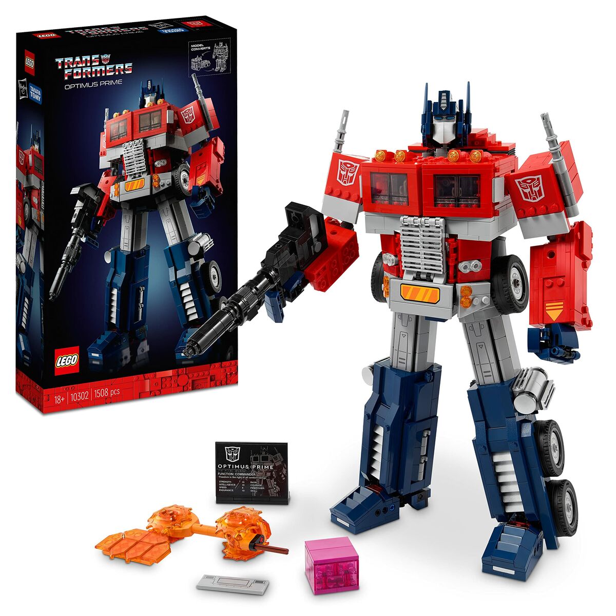 Set de Construcție Lego Icons 10302 Optimus Prime Transformers - Jucarii si jocuri