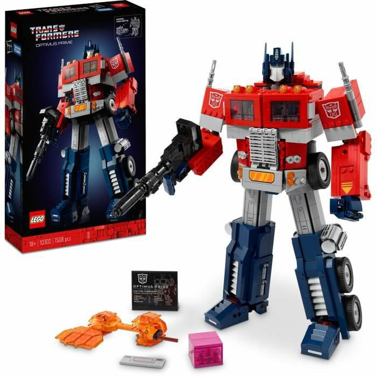 Set de Construcție Lego Icons 10302 Optimus Prime Transformers - Jucarii si jocuri
