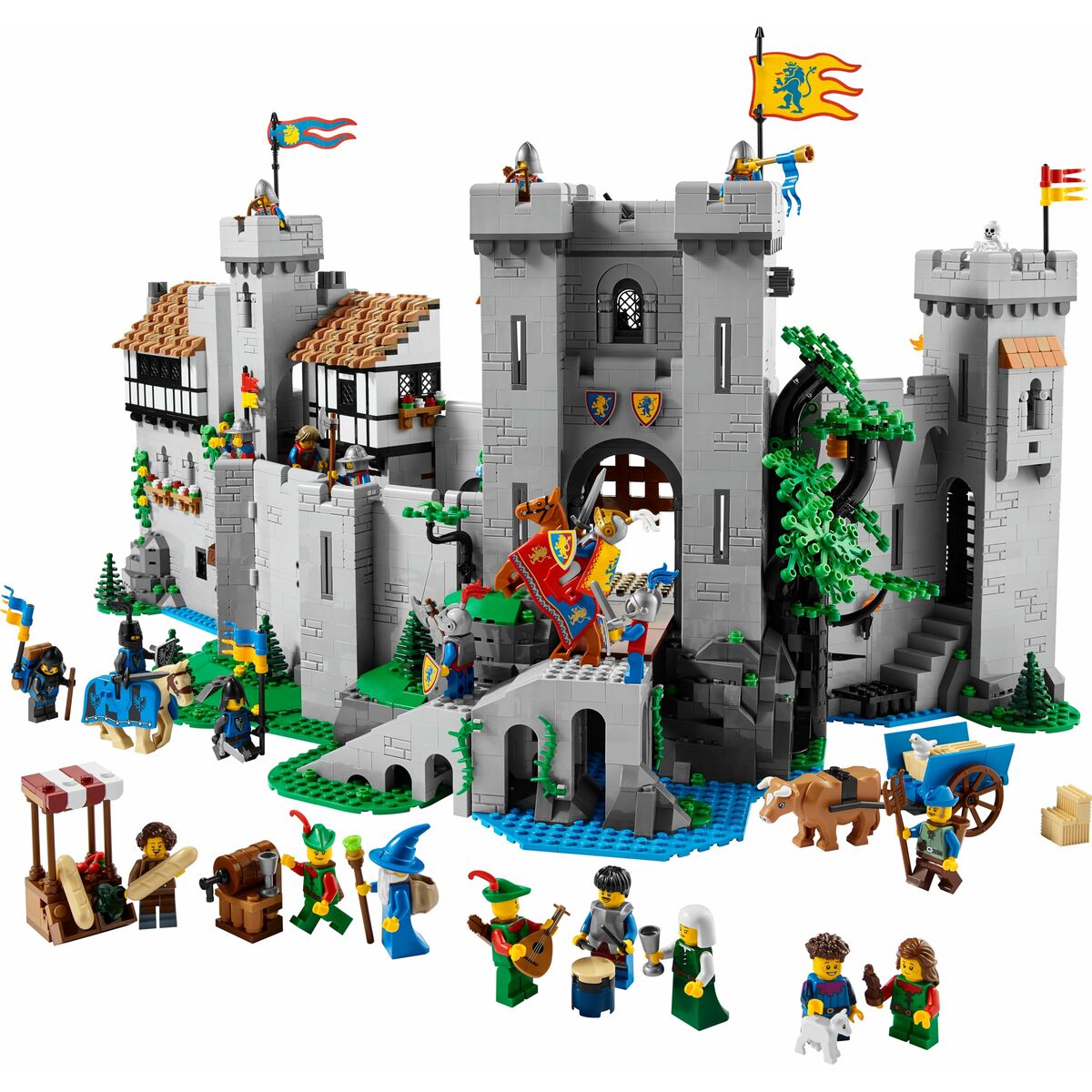 Set de Construcție Lego ICONS 10305 Lion Knights' Castle 4514 Piese - Jucarii si jocuri