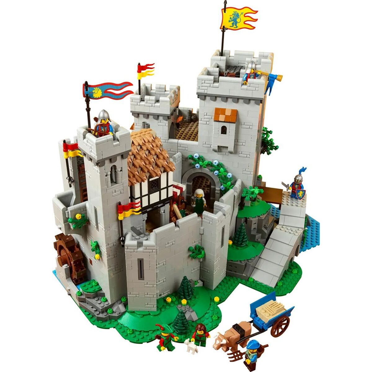 Set de Construcție Lego ICONS 10305 Lion Knights' Castle 4514 Piese - Jucarii si jocuri