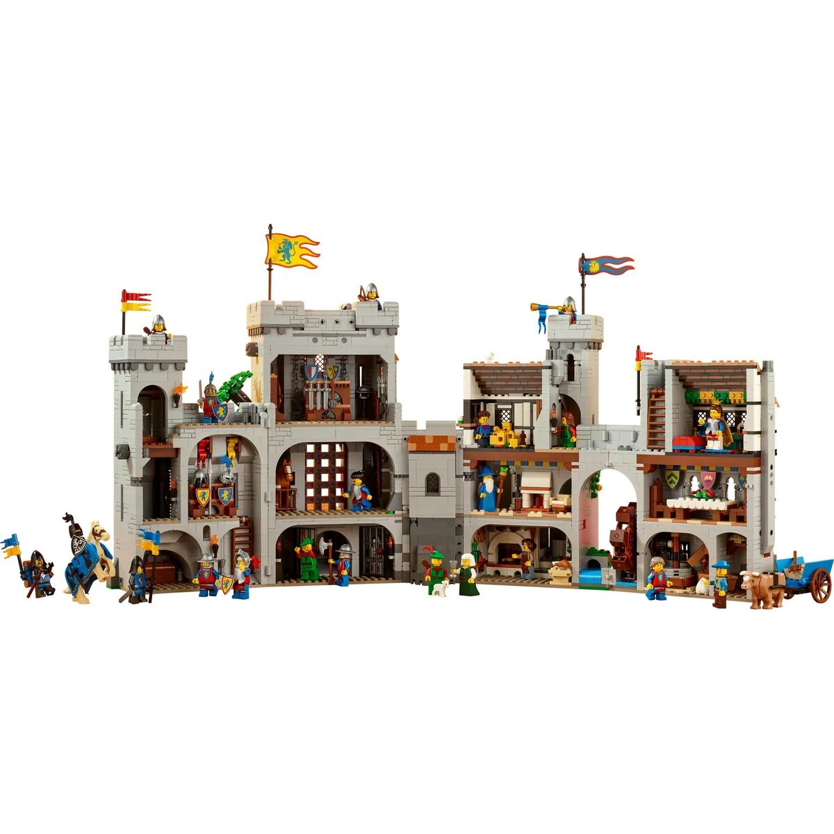 Set de Construcție Lego ICONS 10305 Lion Knights' Castle 4514 Piese - Jucarii si jocuri