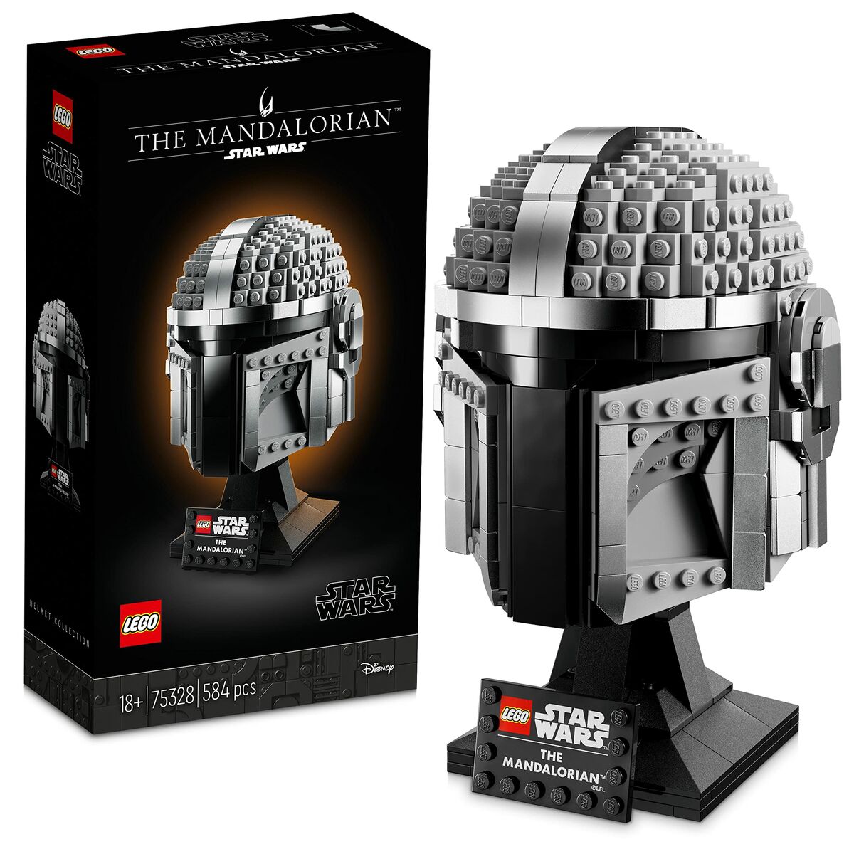 Playset Lego 75328 Star Wars The Mandalorian Helmet - Jucarii si jocuri, Păpuși și figurine