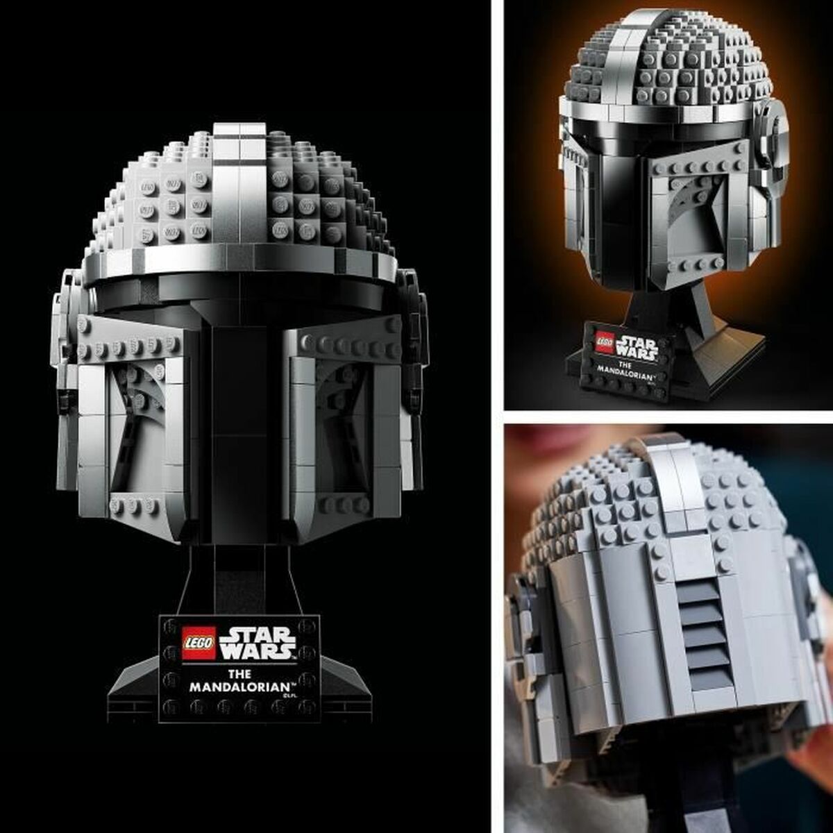 Playset Lego 75328 Star Wars The Mandalorian Helmet - Jucarii si jocuri, Păpuși și figurine