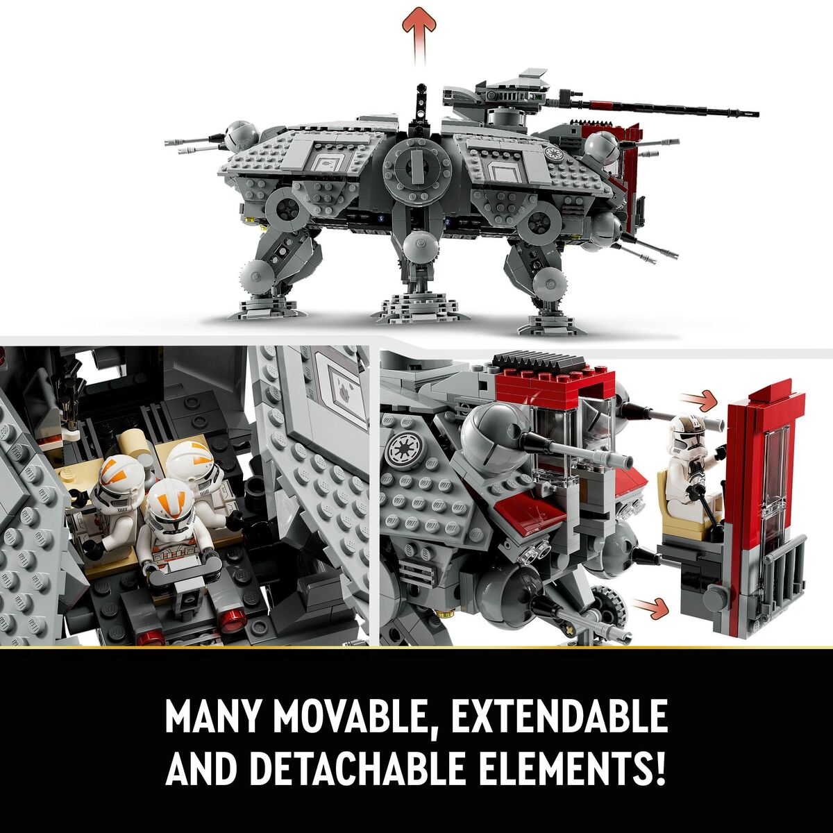 Set de Construcție Lego 75337 Multicolor 1082 Piese - Jucarii si jocuri