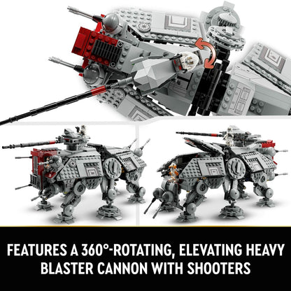 Playset Lego Star Wars 75337 AT-TE Walker 1082 Piese - Jucarii si jocuri, Păpuși și figurine