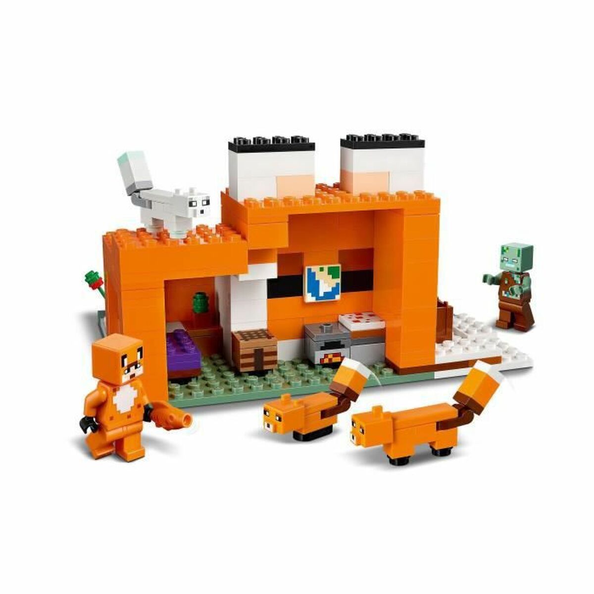 Joc de Construcții cu Plăci Lego Minecraft - Jucarii si jocuri