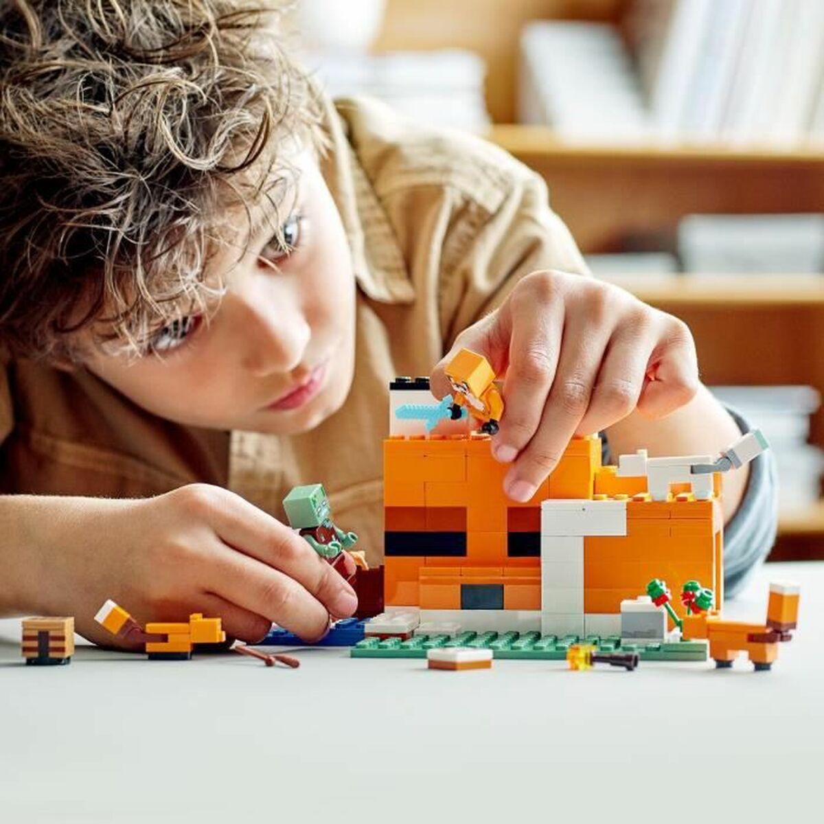 Joc de Construcții cu Plăci Lego Minecraft - Jucarii si jocuri