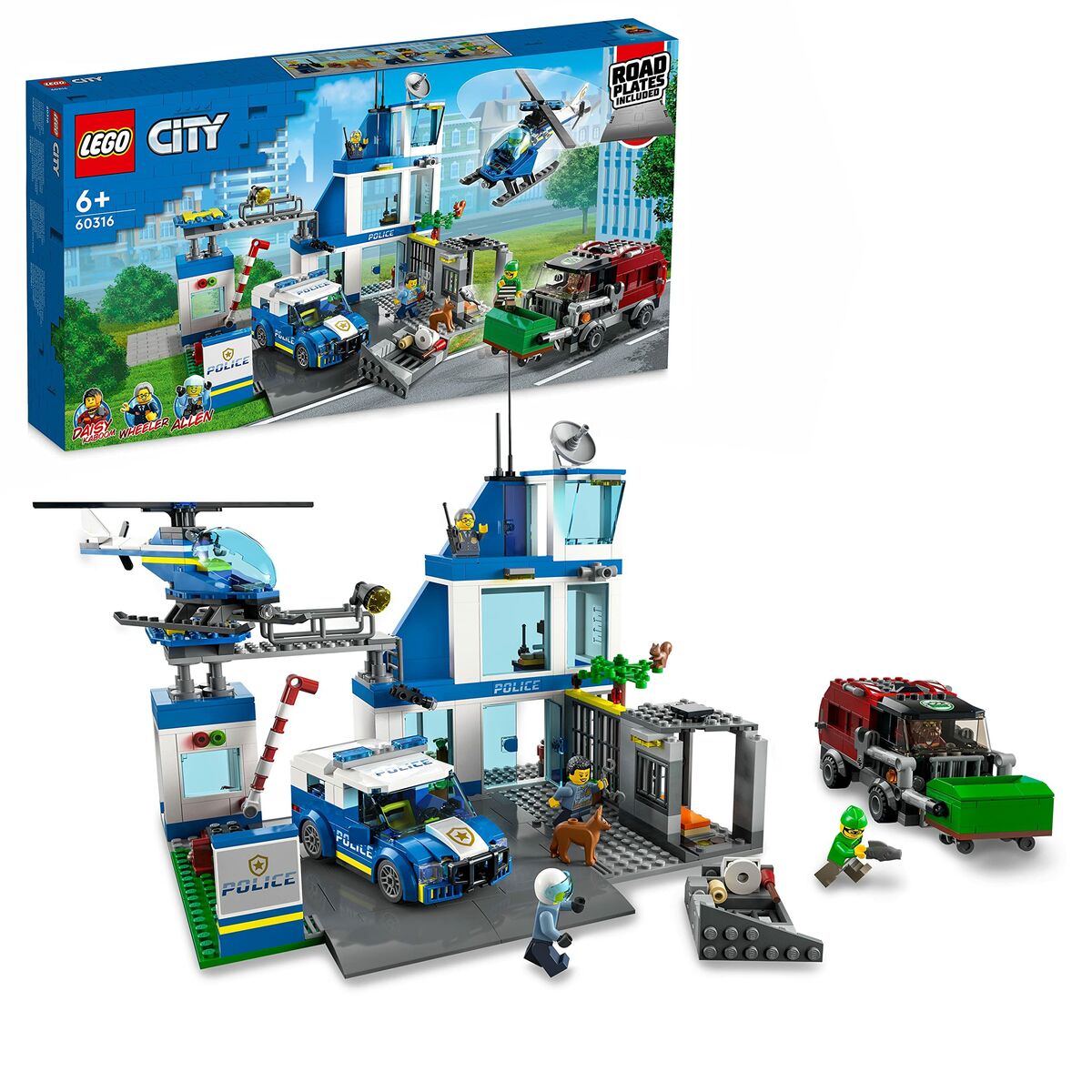 Playset Masters 60316 City Police Station - Jucarii si jocuri, Păpuși și figurine