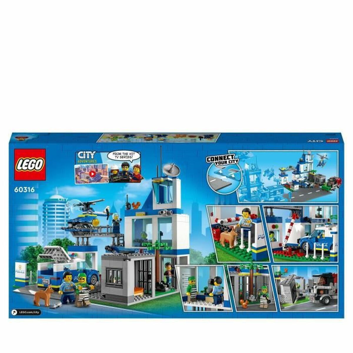 Playset Masters 60316 City Police Station - Jucarii si jocuri, Păpuși și figurine