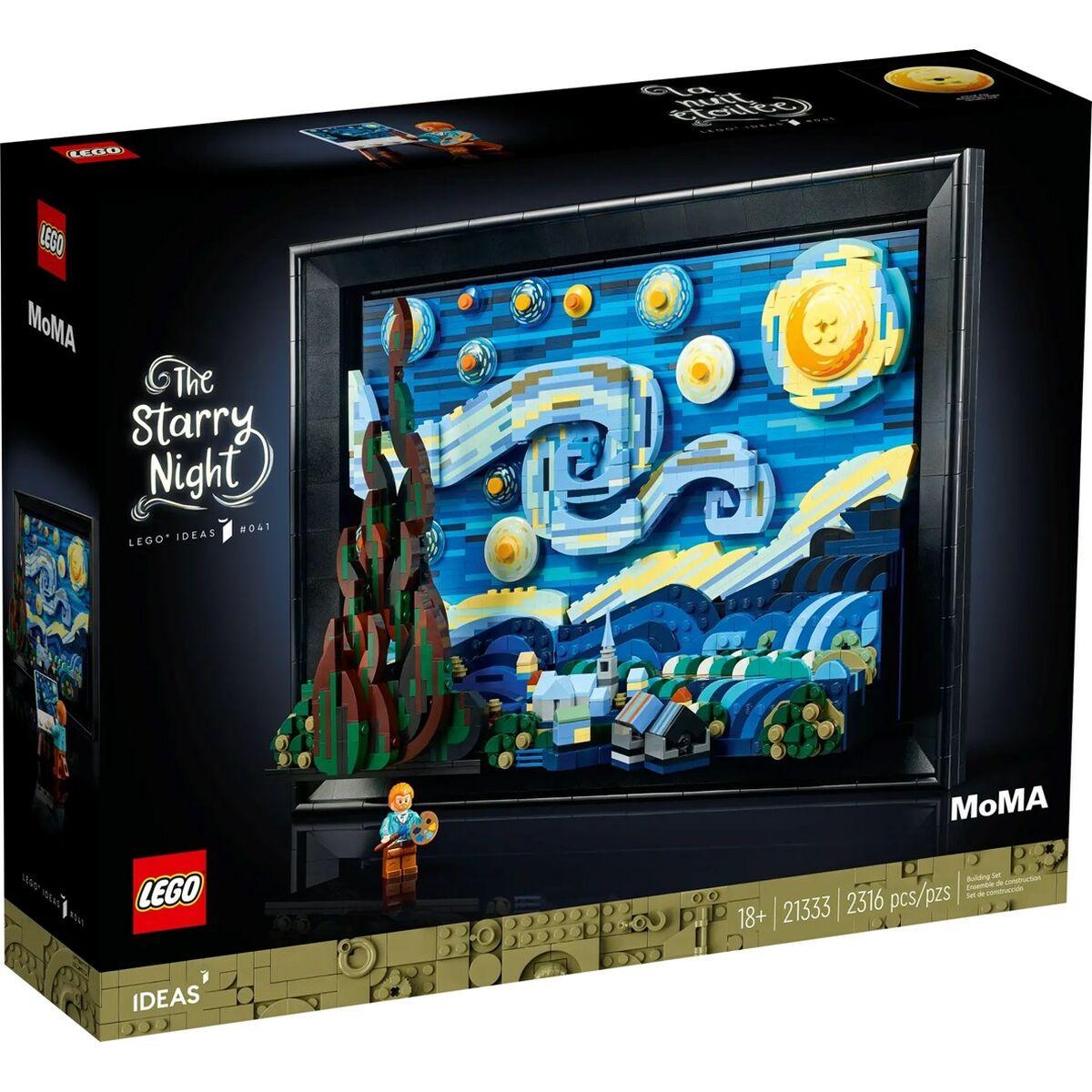 Set de Construcție Lego The Starry Night - Vincent Van Gogh 21333 2316 Piese - Jucarii si jocuri