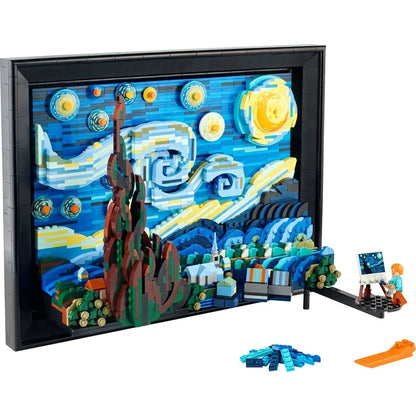 Set de Construcție Lego The Starry Night - Vincent Van Gogh 21333 2316 Piese - Jucarii si jocuri