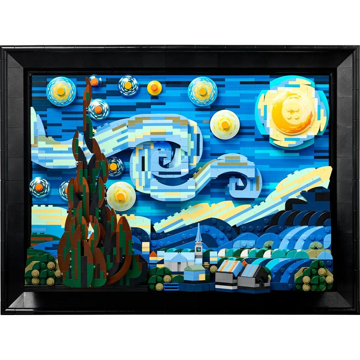 Set de Construcție Lego The Starry Night - Vincent Van Gogh 21333 2316 Piese - Jucarii si jocuri
